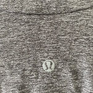 Lululemon Gray long sleeve quarter zip